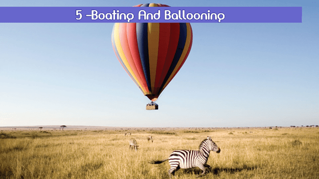 Boating And Ballooning